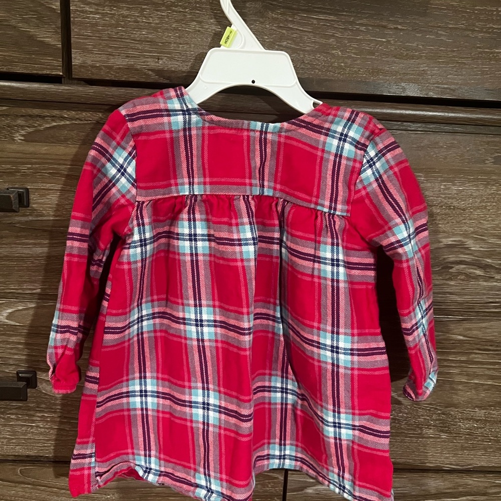 Plaid Pink Dress